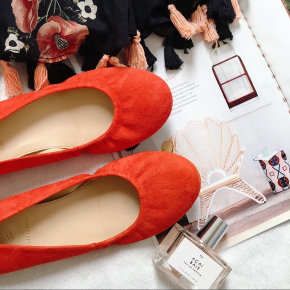 J. Crew Shoes - J. Crew 'Cece' Italian-made Suede Ballet Flats